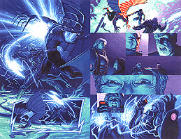 X-Men 2099 Oasis Pages 38-39, Brothers Hildebrandt