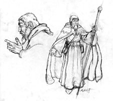 Krull - character Design, Greg Hildebrandt