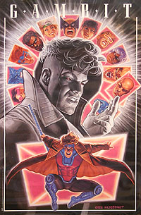 Gambit Poster, Greg Hildebrandt