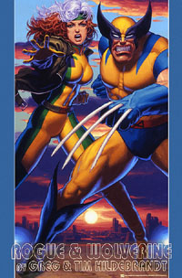 Wolverine & Rogue Poster, Brothers Hildebrandt