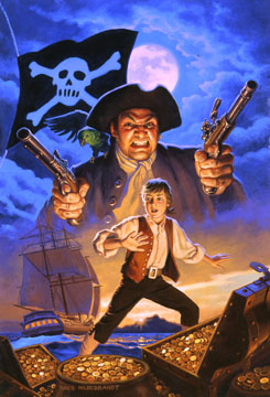 Treasure Island Cover #1, Greg Hildebrandt