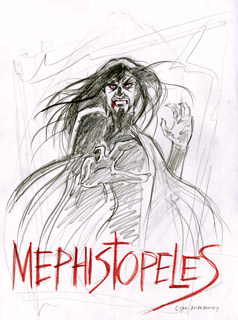 Mephistopholes T-shirt, Greg Hildebrandt