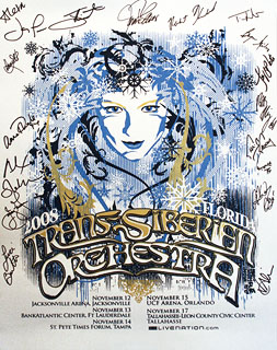 Trans-Siberian Orchestra Florida 2008 poster, Trans-Siberian Orchestra