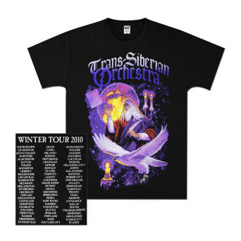 2010 TSO Erasmus Tour T-shirt - Large, Greg Hildebrandt