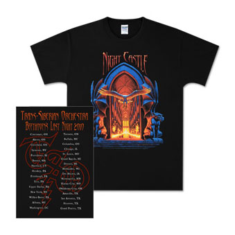 2010 TSO Gargoyles Tour T-Shirt - XL, Greg Hildebrandt