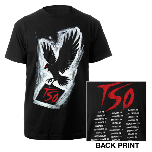 2015 TSO Raven T-Shirt - Large, Greg Hildebrandt