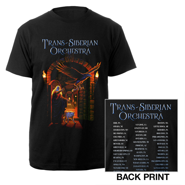 2015 TSO Winter Tour T-Shirt - Large, Greg Hildebrandt