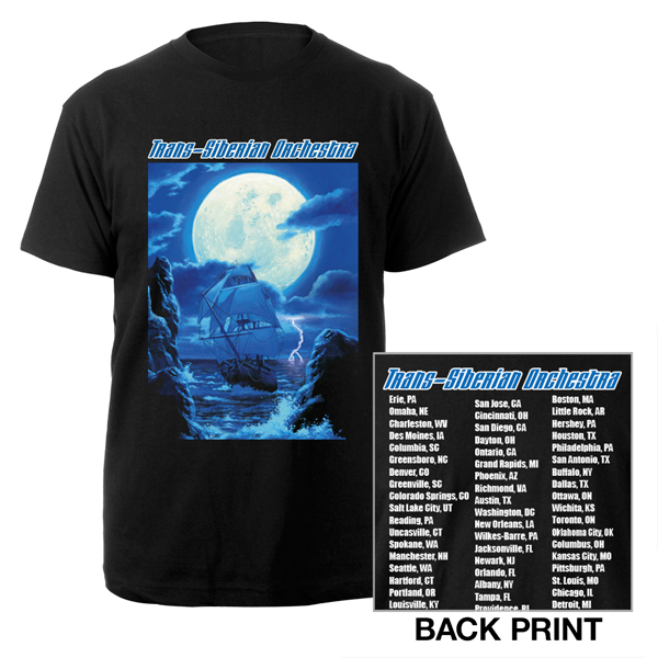 2015 TSO Ghost Ship T-Shirt - Large, Greg Hildebrandt