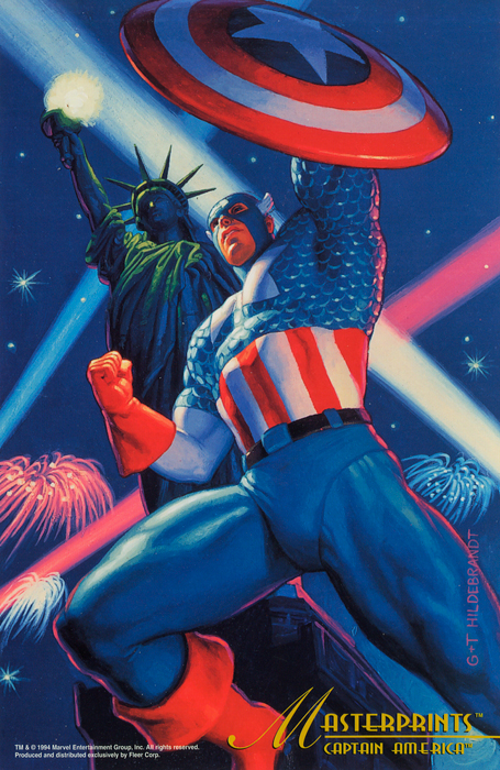 Masterprints - Captain America, Brothers Hildebrandt