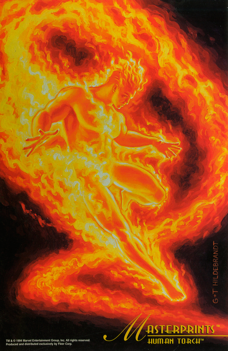 Masterprints - Human Torch, Brothers Hildebrandt